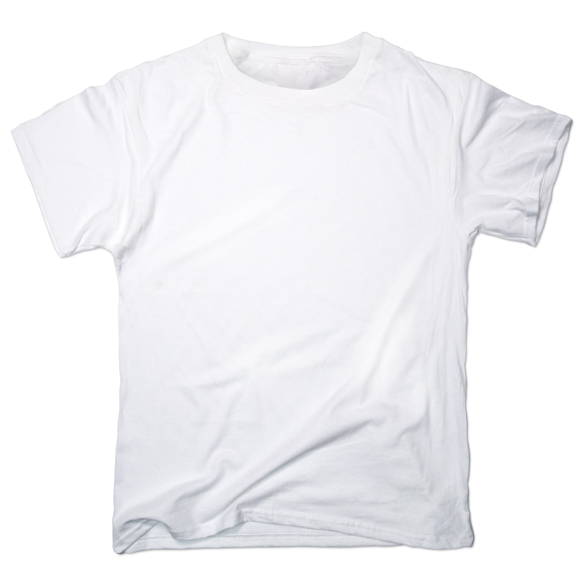 Mockup for Mens Tee in White
