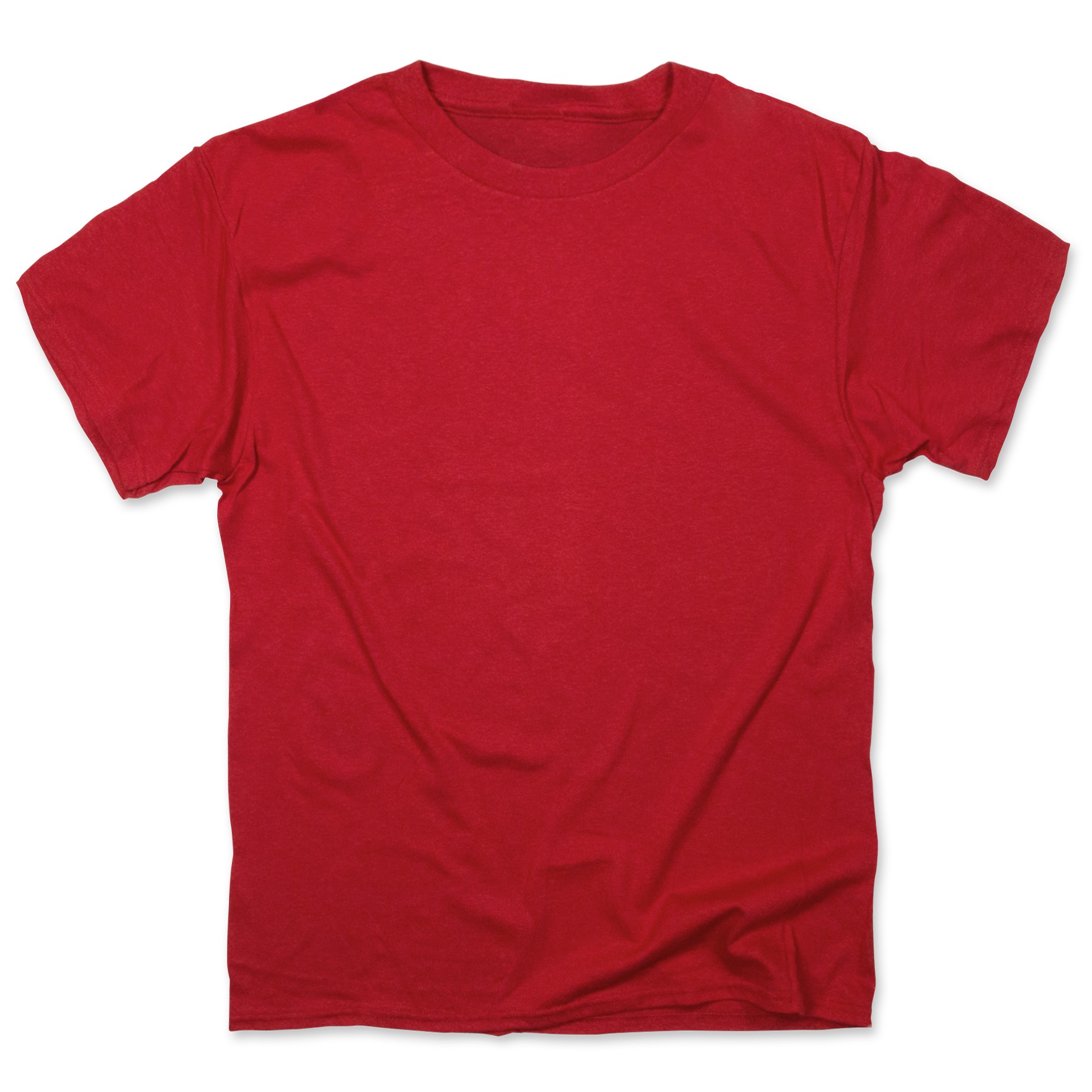 Mockup for Mens Tee in Red