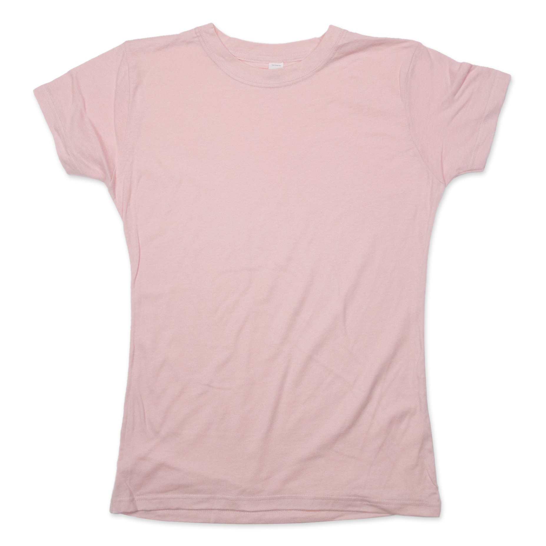 Mockup for Womens Tee in Soft Pink