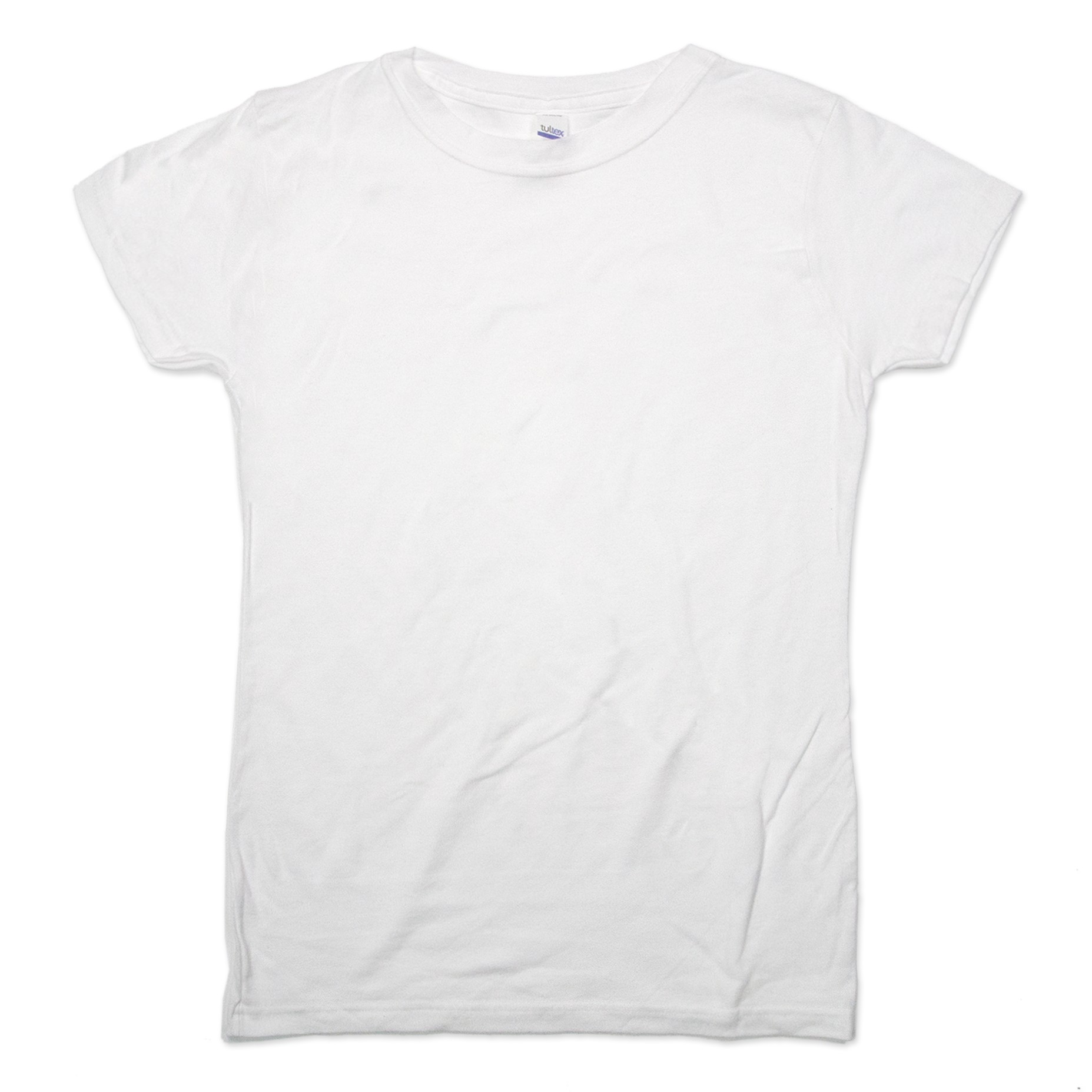 Mockup for Womens Tee in Snow